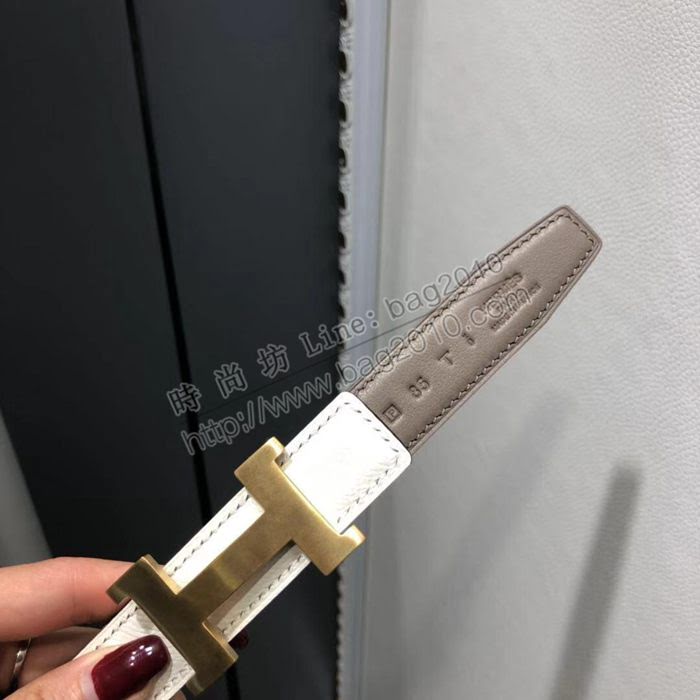 HERMES皮帶 H專櫃同款 雙面用腰帶 時尚休閒 愛馬仕女腰帶  hgh2012